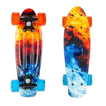 Deskorolka dla dzieci penny board typu fiszka 17''
