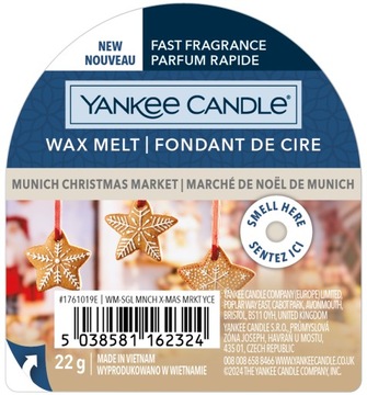 Munich Christmas Market - Yankee Candle wosk zapachowy - nowość 2024