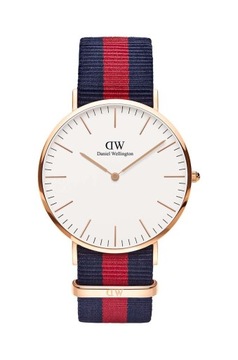 Daniel Wellington zegarek Classic 40 Oxford męski kolor różowy DW00100001