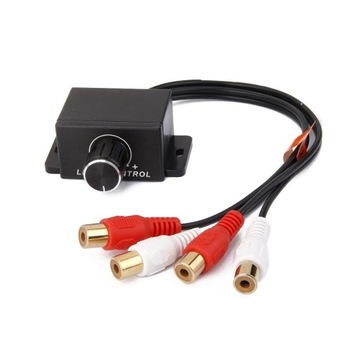 2x Audio RCA Inline Remote линейный усилитель уровня