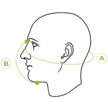 Maska antysmogowa Broyx srebna Delta Hex rozmiar L