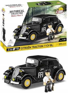 KLOCKI COBI 2266 CITROEN TRACTION 11CV BL AUTO