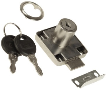 6X КВАДРАТНЫЙ МЕБЕЛЬНЫЙ ЗАМОК ДЛЯ БАРНОГО ШКАФА 40Х40 С КЛЮЧОМ