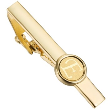 HAWSON 2 Inch Tie Clip for Men A-Z Tie Bar Clips for Skiny Necktie Regular