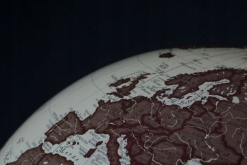Akcesoria Do NAUKI Dla Ucznia Pomoc DYDAKTYCZNA Globus antyczny Świecący