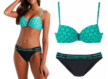 60T S.Oliver bikini komplet strój kostium kąpielowy dwuczęściowy 40C