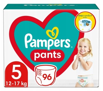Pieluchomajtki Pampers Pants 5 12-17kg 96szt