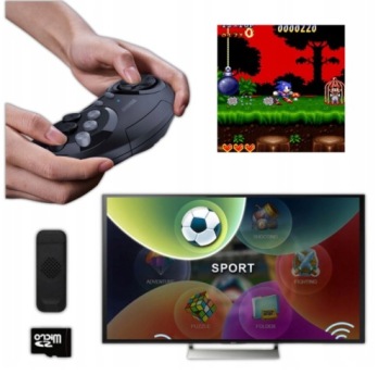 Телевизионная игра ретро -телевизионная беспроводная консоль HDMI 5000+ Games 90S