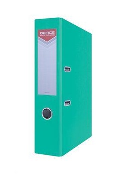 Segregator OFFICE PRODUCTS Officer A4 75mm - turkusowy