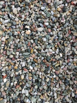 КВАРЦЕВЫЕ КАМШКИ БАЛЛАСТНЫЙ ВЕС ДЛЯ АКВАРИУМА КАМНИ СМЕСЬ ЦВЕТОВ 8-16мм 1К