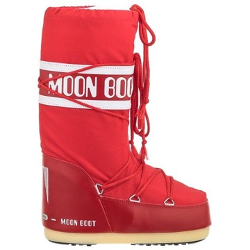 Buty Damskie Śniegowce Moon Boot 14004400 Czerwone