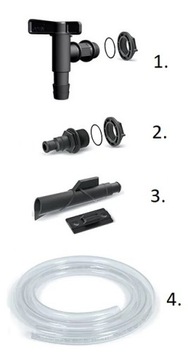 Zestaw do upuszczania wody do deszczownicy ICANS 5