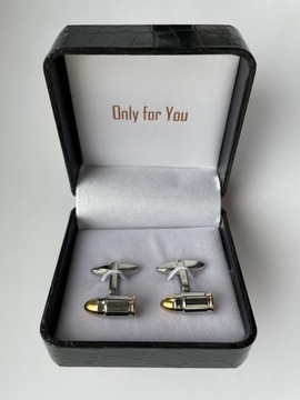 Srebrne spinki do mankietów koszuli EXC Jedi Yoda Star Wars Gwiezdne Wojny