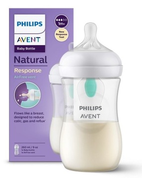 Philips Avent Антиколиковая бутылочка с крышкой 260 мл