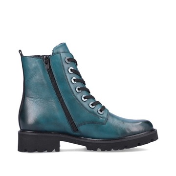 RIEKER - REMONTE damskie buty, botki blue D8671-12