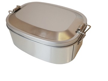 Pojemnik METALOWY śniadaniowy 16x12x6cm Lunch_Box