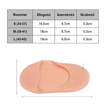 ГЕЛЕВЫЕ НОСКИ, СТЕЛКИ регенерирующие стопы_М