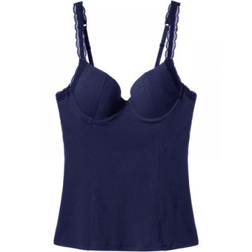 Atlantic gorset push up z topem bawełna 70B S
