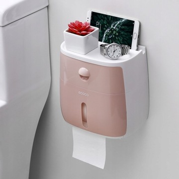 Podwójna półka na papier toaletowy ecoco