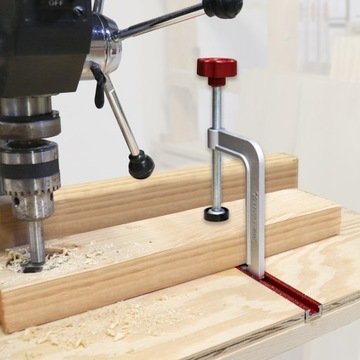 ЗАЖИМЫ ДЛЯ РЕЛЬСОВ И ПРОФИЛЕЙ T-TRACK TrackClamps MILES