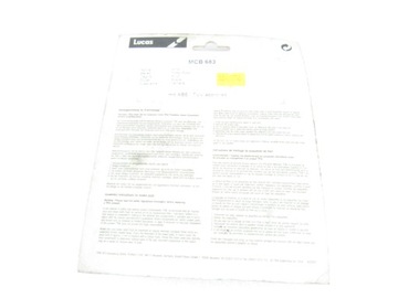 Тормозные колодки Lucas TRW MCB683 Aprilia Ducati
