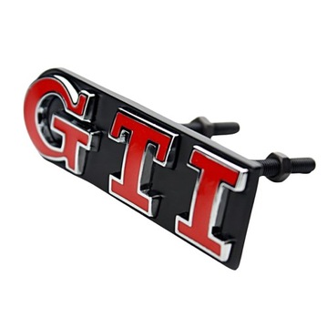 LOGO EMBLEMAT ZNACZEK NAKLEJKA VW GTI - GRILL