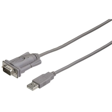 Konwerter Adapter USB -> RS-232 Serial Hama 2m