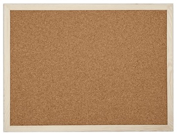 Tablica korkowa 30x80 drewno PINEZKI GRATIS !!!