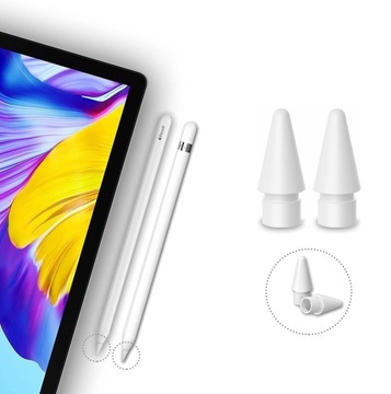 KOŃCÓWKI DO RYSIKA APPLE PENCIL 1 2 NAKŁADKI NAKŁADKA RYSIK