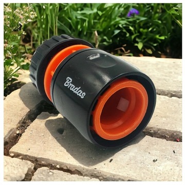 Быстрый соединитель 1/2 дюйма для стандартного садового шланга, быстрый соединитель BLACK LINE