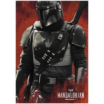 Mandalorian Plakat Poster Filmowy Serial Star Wars