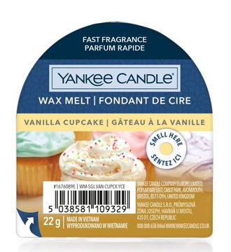 Yankee Candle VANILLA CUPCAKE воск