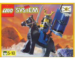 LEGO Castle 6013 Samuraj Szermierz System 6013 1998 Vintage Nowy