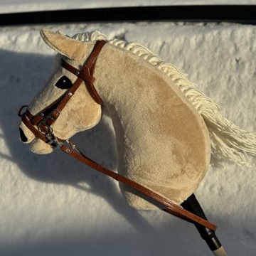 Лошадь-хобби - ВАНИЛЬ - А3 - Элитная ручная работа от Horse Club (Лошадь на палке)