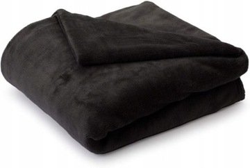 Koc Bluza z rękawami i kieszeniami 150x180 Czarny