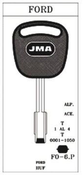 Заготовка ключа JMA DO-6P для Ford Mazda Jaguar