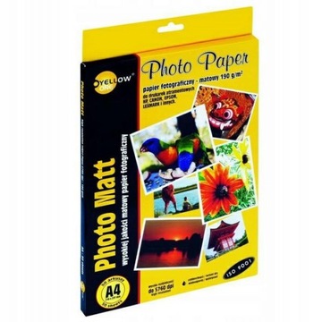 PAPIER FOTO A4 190G A`50 MAT