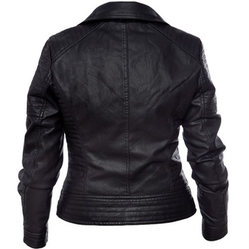 077_ 2XL/44 _ЖЕНСКАЯ КОЖАНАЯ КУРТКА РАДИАТОР