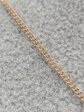 Złoty łańcuszek z zawieszką PR. 585 W. 3,95 g DŁ. 54 cm