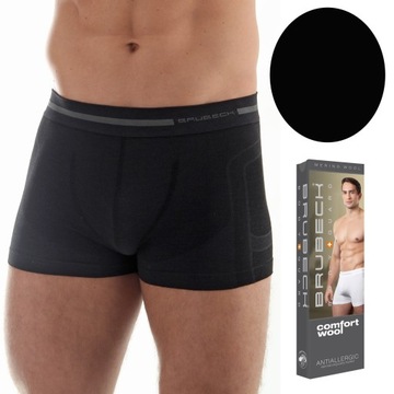 WEŁNIANE MĘSKIE BOKSERKI DO TURYSTYKI GÓRSKIEJ-2XL