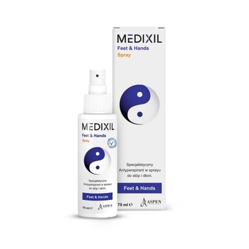 MEDIXIL 75 ml ANTYPERSPIRANT DO STÓP I DŁONI NEW !