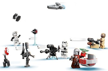 LEGO 75307 Адвент-календарь «Звездные войны». Мятая коробка.