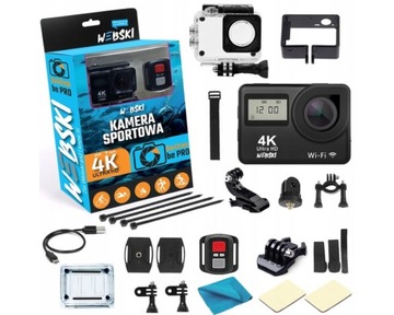 СПОРТИВНАЯ КАМЕРА GO PRO UHD 4K ДЛЯ ФОТО В ВОДЕ ДЛЯ ВЕЛОСИПЕДА, СКУТЕРА, МОТОРА