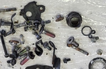 Демонтажные винты, колпаки, Kawasaki EX 300 Ninja 2013-2017 гг.