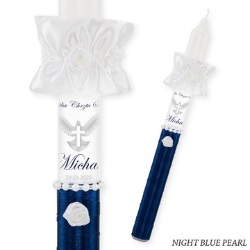 КРЕЩЕННАЯ СВЕЧА НА КРЕЩЕНИЕ С ИМЕННЫМ КРЮЧКОМ DAT