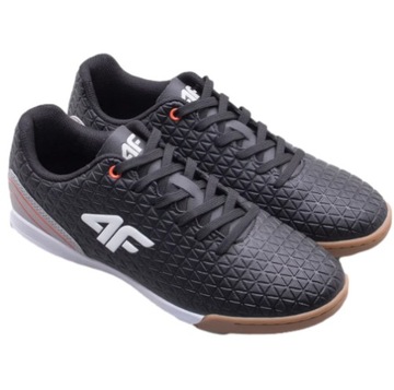 Buty halowe dla młodieży 4F U076 SS24 czarny 39