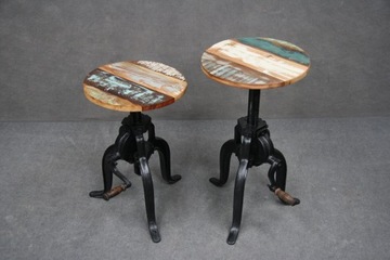 Консольный стол Деревянный индийский стол INDUSTRIAL