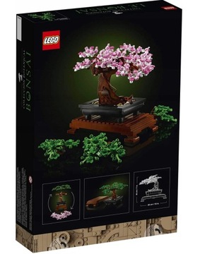 ДЕРЕВЬЕВЫЕ РАСТЕНИЯ LEGO BONSAI ИЗ БЛОКОВ ICONS 2в1