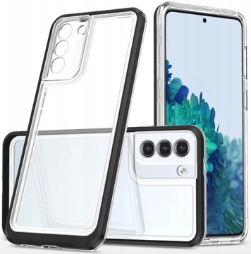 ETUI ŻELOWE Z RAMKĄ DO SAMSUNG GALAXY S21+ PLUS