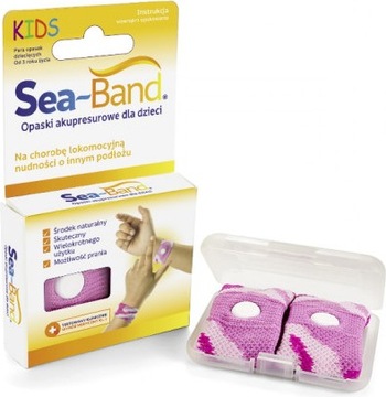 Sea-Band d/dzieci opaska 2 sztuki